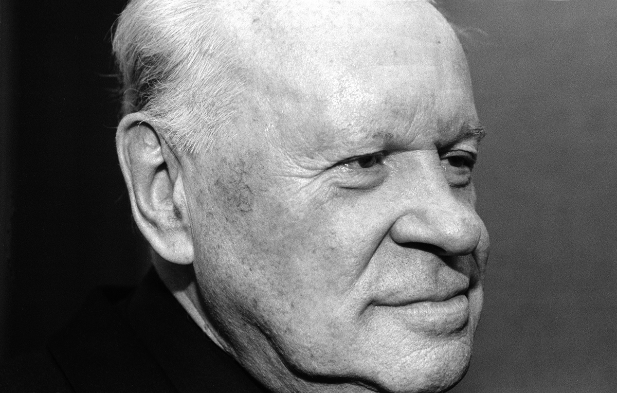 дирижер Евгений Светланов.