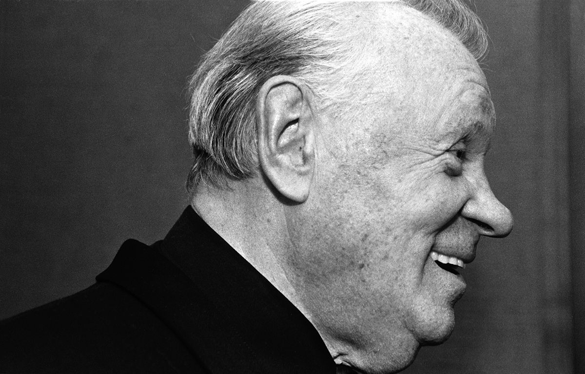 дирижер Евгений Светланов.