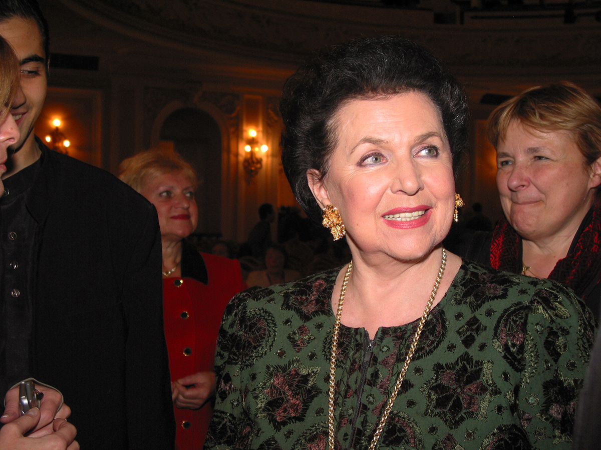 Оперная певица Галина Вишневская