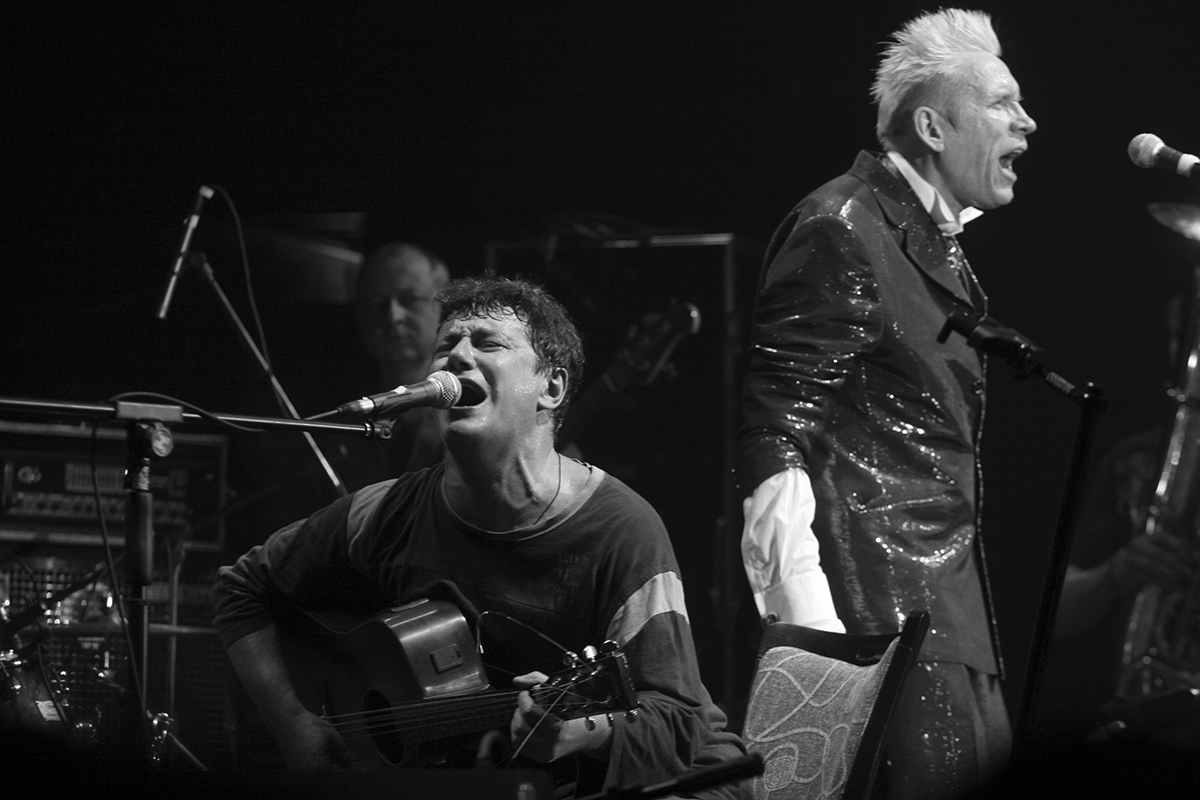 группа "Аукцыон". Леонид Федоров и Олег Гаркуша.