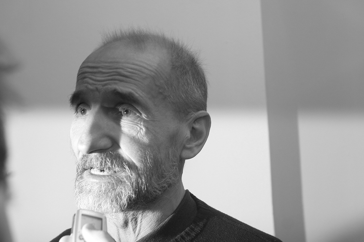 актер Петр Мамонов. Торжественная церемония вручения национальной кинематографической премии `Ника` в Центральном Академическом Театре Российской армии.