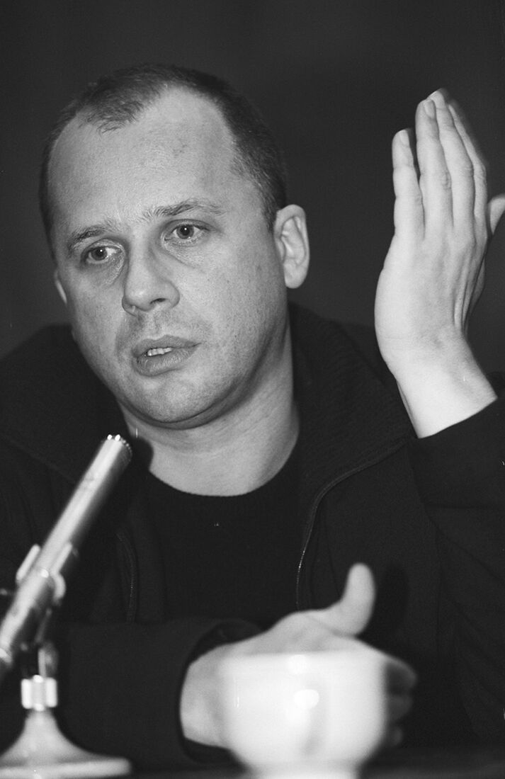 Режиссер Александр Зельдович.Фильм "Москва"