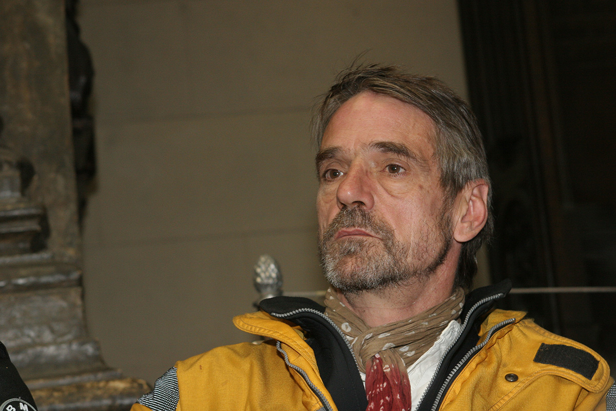 Выставка `Три столетия американского искусства` в Государственном музее изобразительных искусств (ГМИИ) им.Пушкина. Актер Джереми Айронс...